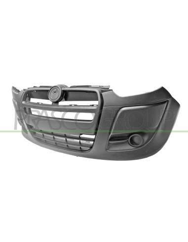 PARAURTI ANTERIORE PARZIALMENTE CON PRIMER SENZA SEDE FENDI CON TAPPO COPRI GANCIO TRAINO FIAT DOBLO' Mod. 09-09 - 12-14