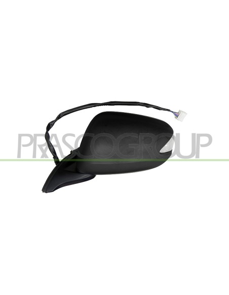 RETROVISORE SINISTRO ELETTRICO NERO TERMICO CON FANALE CONVESSO HONDA JAZZ Mod. 09-08 - 12-10