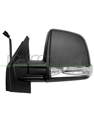 RETROVISORE SINISTRO ELETTRICO NERO TERMICO CON FANALE 6 PINS MOD. COMBI-PANORAMA OPEL-VAUXHALL COMBO D Mod. 12-11 - 02-18