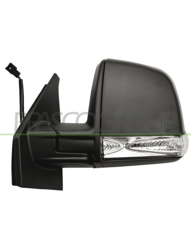 RETROVISORE SINISTRO ELETTRICO TERMICO CON PRIMER CON FANALE 6 PINS MOD. COMBI-PANORAMA FIAT DOBLO' Mod. 09-09 - 12-14