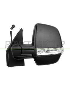 RETROVISORE SINISTRO ELETTRICO TERMICO NERO CON FANALE 6 PINS MOD. CARGO FIAT DOBLO' Mod. 09-09 - 12-14