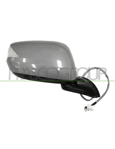 RETROVISORE DESTRO ELETTRICO TERMICO CON PRIMER CON FANALE CHIUDIBILE CONVESSO HONDA JAZZ Mod. 09-08 - 12-10