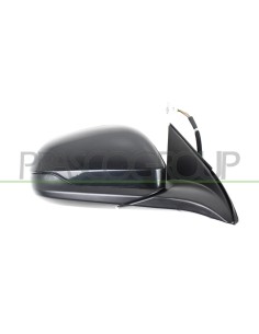 RETROVISORE DESTRO ELETTRICO NERO CHIUDIBILE CONVESSO 5 PINS
