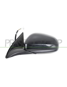 RETROVISORE SINISTRO ELETTRICO NERO CHIUDIBILE CONVESSO 5 PINS