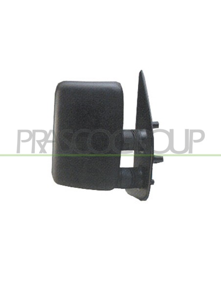 RETROVISORE DESTRO MANUALE NERO BRACCIO CORTO MOD. in poi 99 PEUGEOT BOXER Mod. 07-94 - 12-01