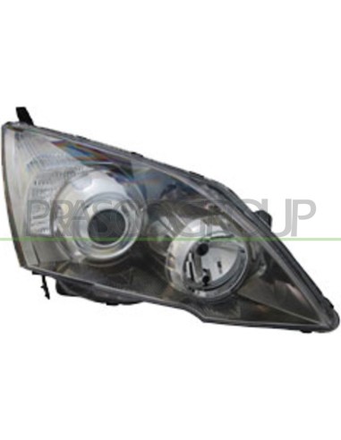 PROIETTORE DESTRO HB3+H1 ELETTRICO CON MOTORE CROMATO NERO HONDA CRV Mod. 01-07 - 12-09