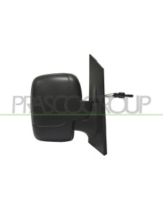RETROVISORE DESTRO A CAVI NERO VETRO SINGOLO CONVESSO PEUGEOT EXPERT Mod. 01-07 - 02-16