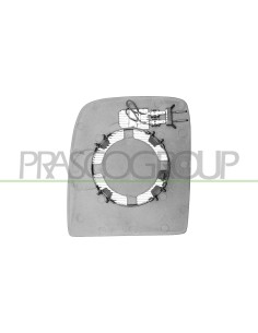 PIASTRA SPECCHIO DESTRA SUPERIORE TERMICA CONVESSA FIAT SCUDO Mod. 01-07 - 03-16