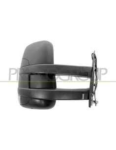 RETROVISORE DESTRO ELETTRICO NERO TERMICO CON FANALE CON BRACCIO LUNGO CON CAVO ANTENNA