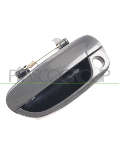 MANIGLIA ANTERIORE SINISTRA ESTERNA NERA LISCIA CON FORO NOTTOLINO HYUNDAI ACCENT Mod. 01-02 - 08-06