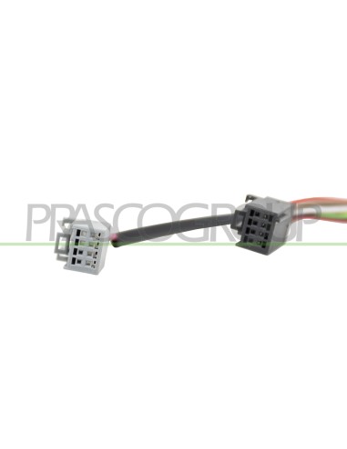 RETROVISORE SINISTRO ELETTRICO NERO TERMICO CON SONDA CON FANALE BRACCIO CORTO LAMPADINA 16W PEUGEOT BOXER Mod. 12-14 - 03-24