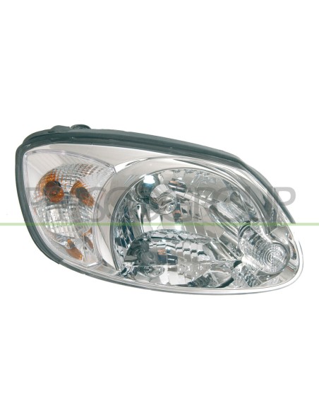 PROIETTORE SINISTRO H4 ELETTRICO CON FANALE BIANCO HYUNDAI ACCENT Mod. 01-02 - 08-06