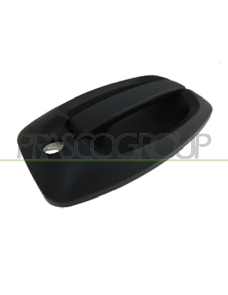 MANIGLIA ANTERIORE SINISTRA ESTERNA NERA CON FORO NOTTOLINO PEUGEOT BOXER Mod. 01-06 - 11-14