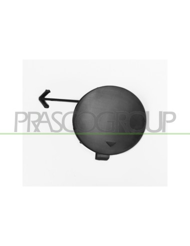 TAPPO COPRI GANCIO TRAINO PARAURTI ANTERIORE NERO LISCIO DA PRIMERIZZARE HYUNDAI I20 Mod. 12-12 - 10-14