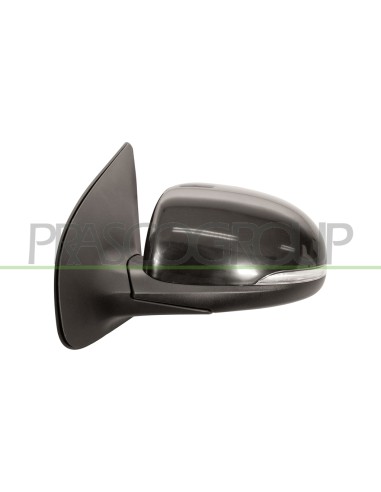 RETROVISORE SINISTRO ELETTRICO NERO CON FANALE CONVESSO HYUNDAI I20 Mod. 12-12 - 10-14