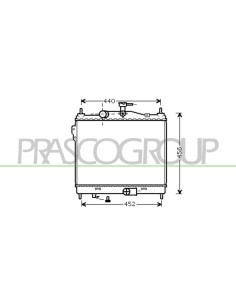 RADIATORE HYUNDAI - GETZ - Mod. 02-05 - 12-08