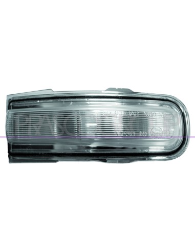 FANALE PER RETROVISORE DESTRO BIANCO JEEP RENEGADE Mod. 06-14 - 08-18