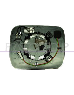 PIASTRA SPECCHIO SINISTRA TERMICA ASFERICA CON ANTIABBAGLIANTE JEEP RENEGADE Mod. 06-14 - 08-18