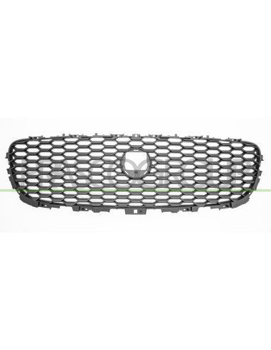 GRIGLIA RADIATORE NERA CON FORO TELECAMERA JAGUAR E PACE Mod. 07-17