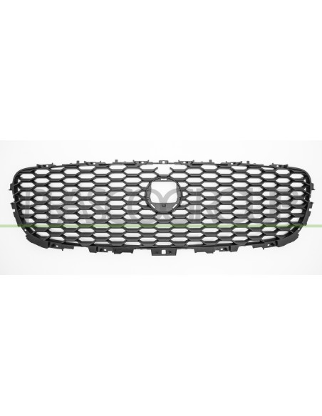 GRIGLIA RADIATORE NERA CON FORO TELECAMERA JAGUAR E PACE Mod. 07-17