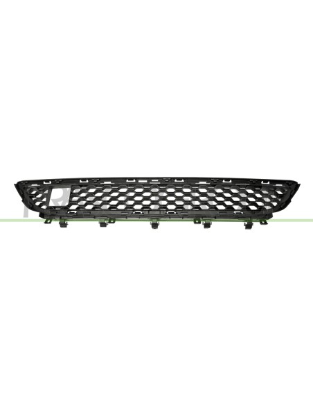 GRIGLIA PARAURTI ANTERIORE CENTRALE NERA SENZA SEDE FENDI JAGUAR F PACE (X761) Mod. 04-16
