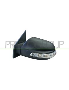 RETROVISORE SINISTRO ELETTRICO NERO CON FANALE CHIUDIBILE CONVESSO HYUNDAI TUCSON Mod. 01-04 - 12-10