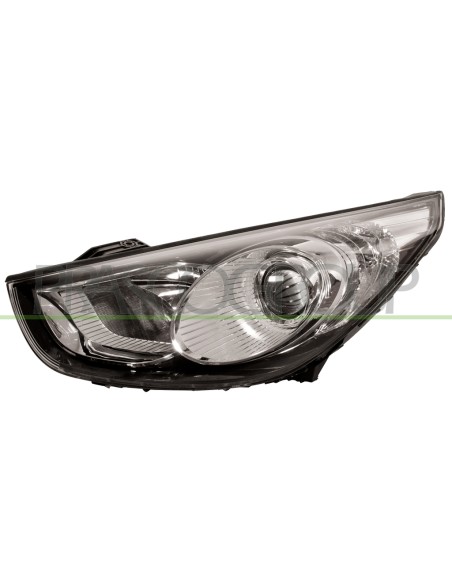 PROIETTORE SINISTRO H7+H7 ELETTRICO CON MOTORE HYUNDAI IX35 Mod. 08-09 - 05-13