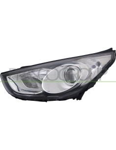 PROIETTORE SINISTRO H7+H7 ELETTRICO SENZA MOTORE HYUNDAI IX35 Mod. 08-09 - 05-13