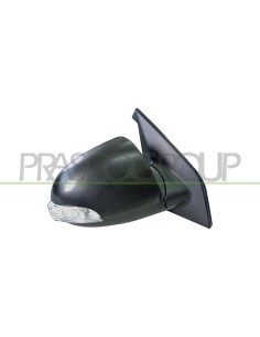 RETROVISORE DESTRO ELETTRICO NERO CON FANALE CONVESSO KIA PICANTO Mod. 01-08 - 12-10
