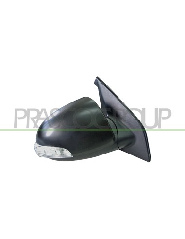 RETROVISORE DESTRO ELETTRICO NERO CON FANALE CONVESSO KIA PICANTO Mod. 01-08 - 12-10