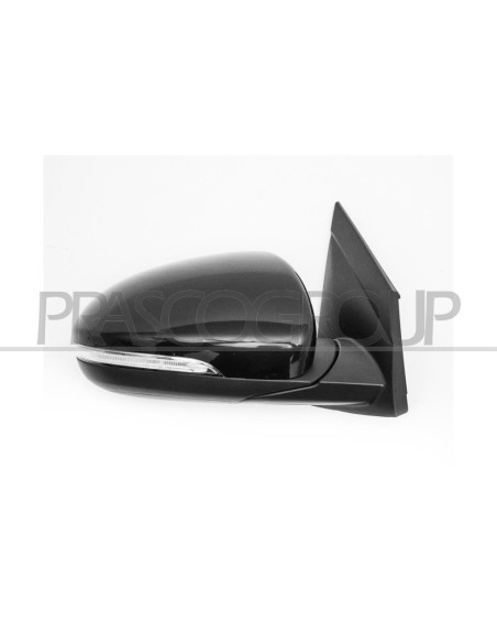 RETROVISORE DESTRO ELETTRICO NERO TERMICO CHIUDIBILE CON FANALE CONVESSO 8 PINS HYUNDAI TUCSON Mod. 04-15 - 08-18