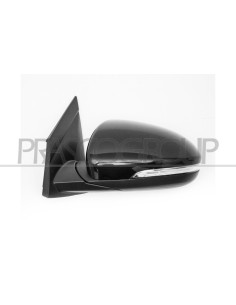 RETROVISORE SINISTRO ELETTRICO NERO TERMICO CHIUDIBILE CON FANALE CONVESSO 8 PINS HYUNDAI TUCSON Mod. 04-15 - 08-18