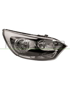 PROIETTORE DESTRO H1+H7 ELETTRICO CON MOTORE NERO 7 PINS KIA RIO Mod. 12-14 - 01-17