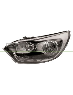 PROIETTORE SINISTRO H1+H7 ELETTRICO CON MOTORE NERO 7 PINS KIA RIO Mod. 12-14 - 01-17