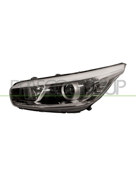 PROIETTORE SINISTRO H7+H7 ELETTRICO CON MOTORE NERO MOD. COOL ACTIVE KIA CEE'D Mod. 05-12 - 10-15