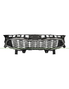 GRIGLIA RADIATORE NERA LUCIDA CON CORNICE CROMATA KIA CEE'D Mod. 11-15 - 09-18