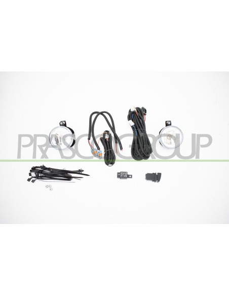 KIT FENDINEBBIA COMPLETO DI ACCESSORI CAVI,FILI,LAMPADINE,FASCETTE E STAFFE (DESTRO+SINISTRO) ISUZU D MAX Mod. 02-06 - 12-11
