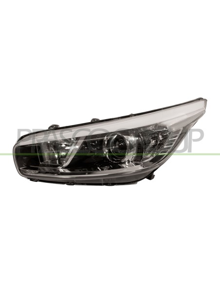 PROIETTORE SINISTRO H7+H7 ELETTRICO CON MOTORE NERO MOD. GT LINE KIA CEE'D Mod. 05-12 - 10-15