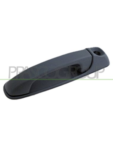 MANIGLIA ANTERIORE SINISTRA ESTERNA NERA CON FORO NOTTOLINO JEEP GRAND CHEROKEE Mod. 10-01 - 12-04