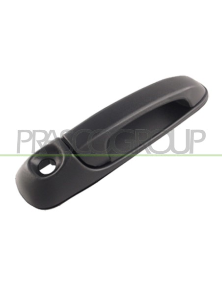 MANIGLIA ANTERIORE DESTRA ESTERNA NERA CON FORO NOTTOLINO JEEP GRAND CHEROKEE Mod. 10-01 - 12-04