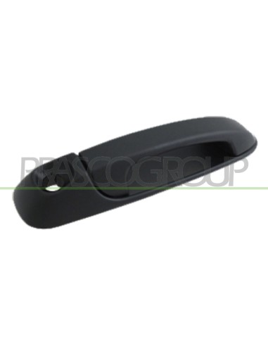 MANIGLIA ANTERIORE DESTRA ESTERNA NERA LISCIA CON FORO NOTTOLINO JEEP GRAND CHEROKEE Mod. 10-01 - 12-04