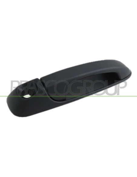 MANIGLIA ANTERIORE DESTRA ESTERNA NERA LISCIA CON FORO NOTTOLINO JEEP GRAND CHEROKEE Mod. 10-01 - 12-04