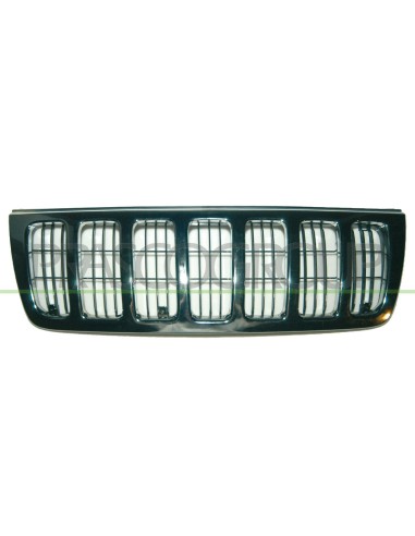 GRIGLIA RADIATORE COMPLETA CROMATA JEEP GRAND CHEROKEE Mod. 01-99 - 09-01
