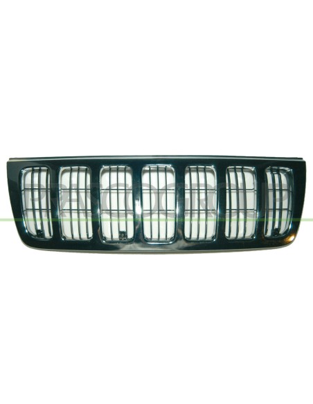 GRIGLIA RADIATORE COMPLETA CROMATA JEEP GRAND CHEROKEE Mod. 01-99 - 09-01