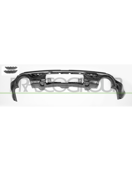 SPOILER PARAURTI POSTERIORE NERO LUCIDO MOD. SRT JEEP GRAND CHEROKEE (WK) Mod. 08-13 - 12-16