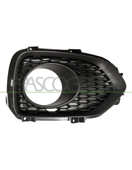 GRIGLIA DESTRA PARAURTI ANTERIORE NERA CON SEDE FENDI KIA SORENTO (XM) Mod. 11-09 - 10-12