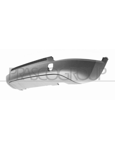 PARAURTI POSTERIORE INFERIORE NERO GOFFRATO CON TRACCE PDC JEEP COMPASS (MP) Mod. 04-17 - 12-20