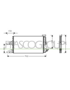 CONDENSATORE LANCIA YPSILON Mod. 01-96 - 08-03