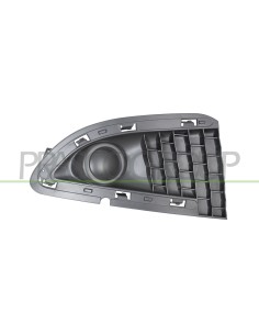 GRIGLIA DESTRA PARAURTI ANTERIORE NERA CON SEDE FENDI CHIUSA CON FORI MODANATURA LANCIA YPSILON Mod. 03-11 - 08-15