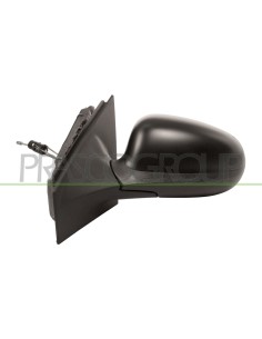 RETROVISORE SINISTRO A CAVI NERO CONVESSO LANCIA YPSILON Mod. 03-11 - 08-15